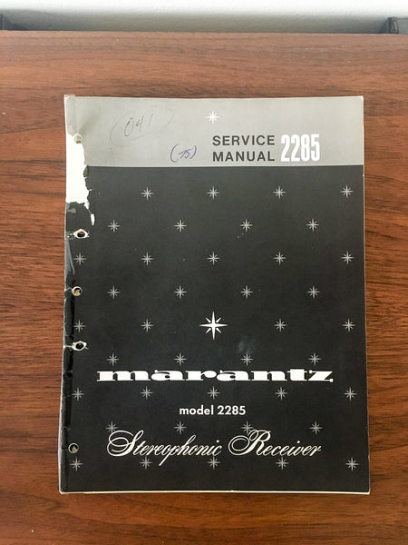 Marantz Model 2285 Receiver  Service Manual *Original*