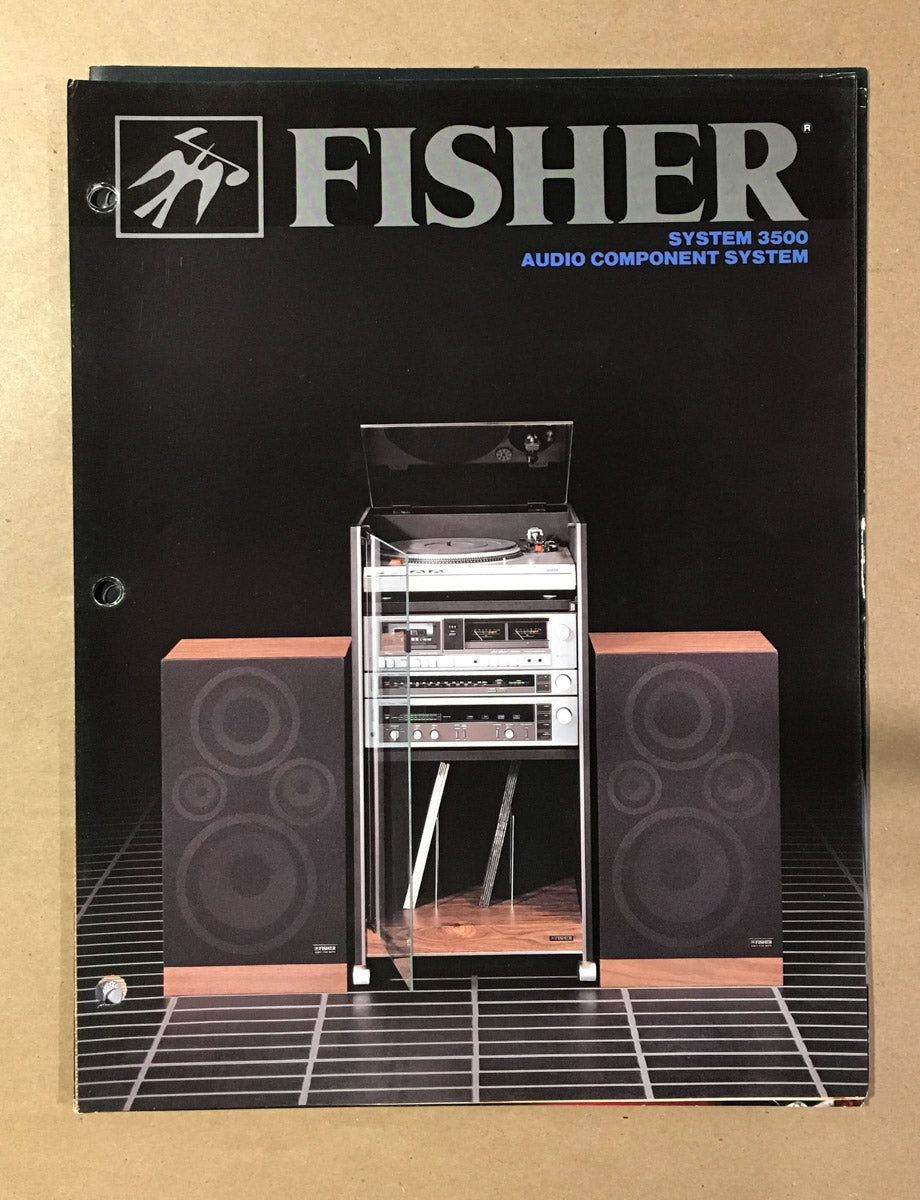 Fisher 1981 Micro Products Catalog CR-M500 PH-M20 M50 M88 M77  9 pg *Orig*