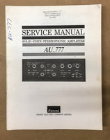 Sansui AU-777 Amplifier Service Manual *Original*