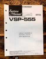 Pioneer VSP-555 Amplifier  Service Manual *Original*