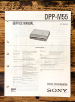 Sony DPP-M55 Printer  Service Manual *Original*