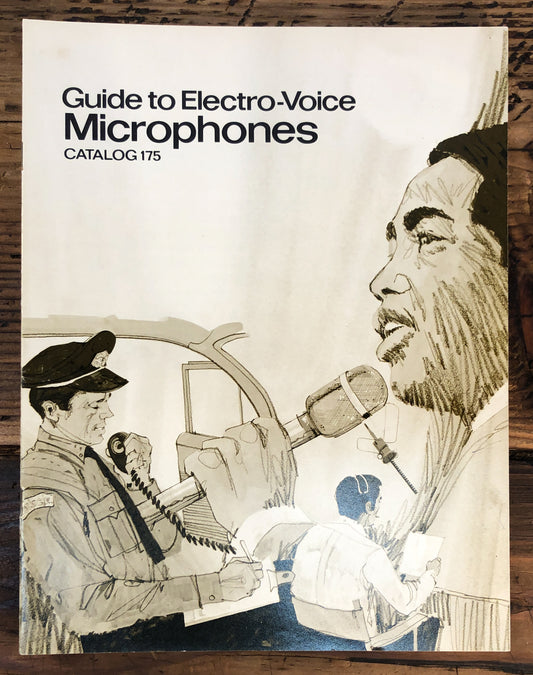 Electro-Voice Microphones CATALOG 17511 pg. Model 607 664 644 +   Brochure Orig