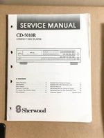 Sherwood CD-5010R   Service Manual *Original*