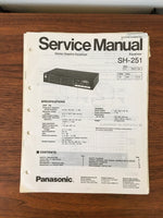 Panasonic SH-251 Equalizer Service Manual *Original*