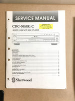 Sherwood CDC-5010R /C   Service Manual *Original*