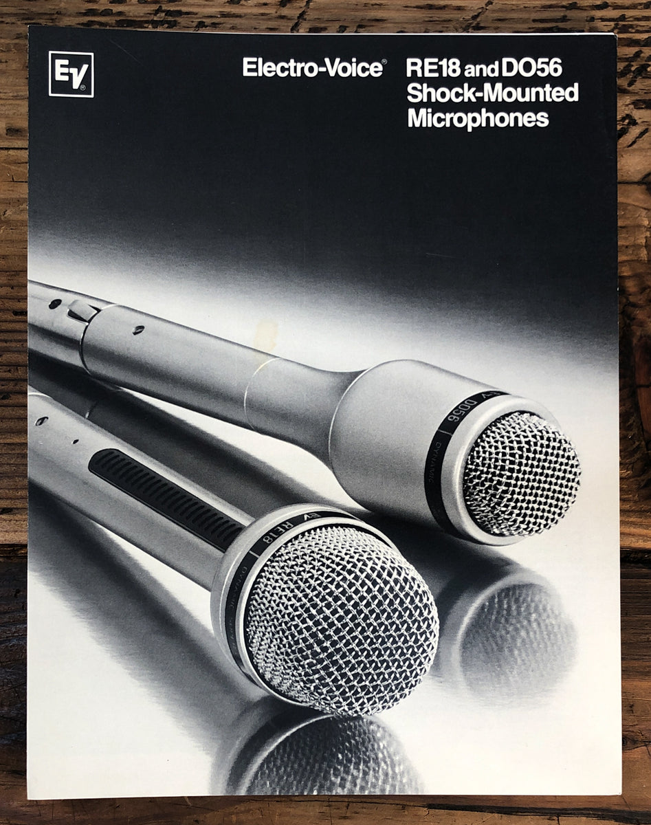 Microphone Brochure Orig – Vintage Audio Store - Vintage Service ...