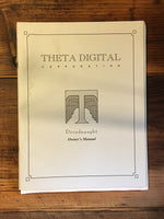 Theta Digital Dreadnaught Amplifier Owners / Operating Manual *Original*