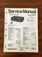 Technics SA-R530 Receiver Service Manual *Original*