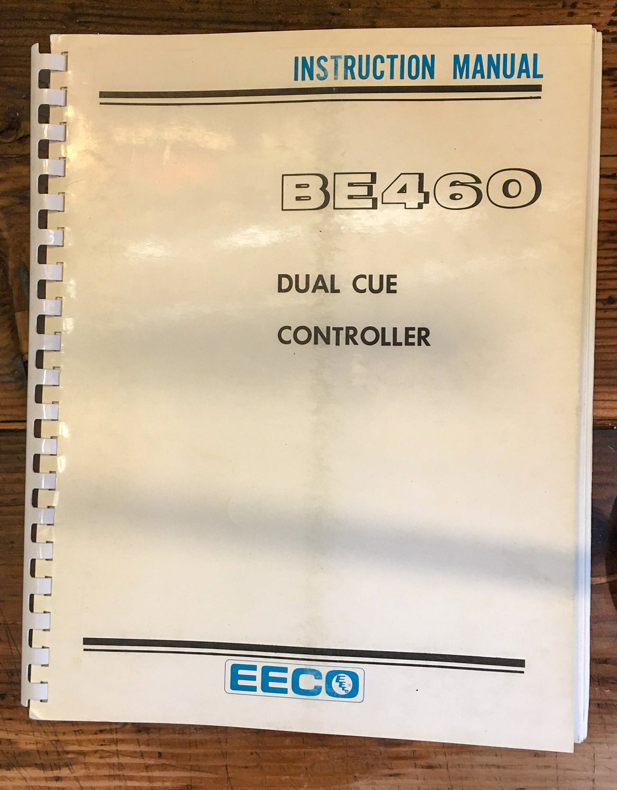 EECO Model BE460 Cue Controller Owner / User Manual *Original*