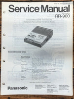 Panasonic RR-900 Tape Recorder  Service Manual *Original*