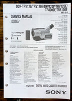 Sony DCR-TRV120 -TR8000E -TR8100E   Service Manual *Original*