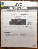 JVC PC-XC20 BK Stereo  Service Manual *Original*