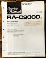 Pioneer RA-C9000 Audio Rack Service Manual *Original*