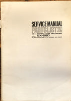 Akai GX-280 Tape Recorder  Service Manual *Original*