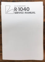 Luxman R-1040 Receiver  Service Manual *Original*