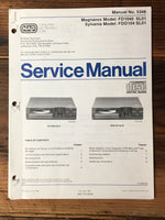 Philips FD-1040 FDD104 CD Player Service Manual *Original*