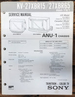 Sony KV-27XBR15 KV-27XBR65 TV  Service Manual *Original*