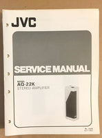 JVC AQ-22K Amplifier  Service Manual *Original*