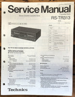 Technics RS-TR313 Cassette  Service Manual *Original*