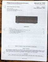 Philips / Marantz SM80 SM-80 Amplifier Service Manual *Original*