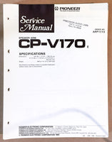 Pioneer CP-V170 SPEAKER BASE Service Manual *Original*