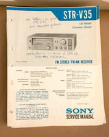 Sony STR-V35 Receiver  Service Manual *Original*