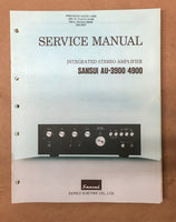 Sansui AU-3900 AU-4900 Amplifier Service Manual *Original*