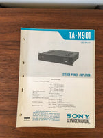 Sony TA-N901 Amplifier Service Manual *Original*