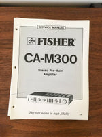 Fisher CD-M300 Stereo Service Manual *Original*