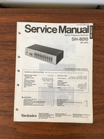 Panasonic SH-8010 Equalizer Service Manual *Original*