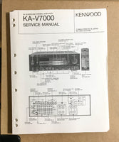 Kenwood KA-V7000 Amplifier  Service Manual *Original*