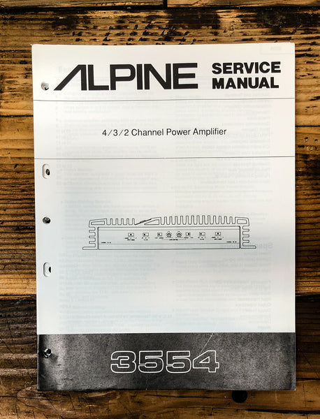 Power Amplifier Service Manual *Original* – Vintage Audio Store ...