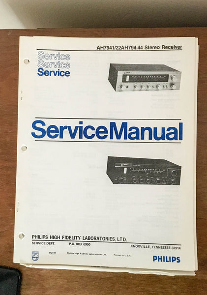 Philips AH7941 22AH794 /44 RECEIVER  Service Manual *Original*