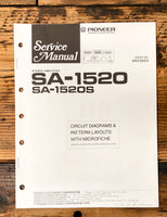 Pioneer SA-1520 SA-1520S  Service Manual *Original*