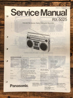 Panasonic RX-5025 Radio / Boombox  Service Manual *Original*