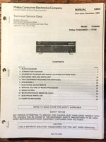 Philips FC-40 Cassette  Service Manual *Original*