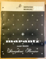 Marantz Model SR6000 Receiver Service Manual *Original*