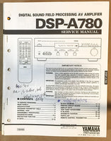Yamaha DSP-A780 Amplifier  Service Manual *Original*