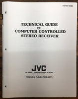 JVC Technical Guide of Computer Controlled Stereo Receiver   Manual *Original*