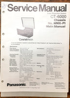 Panasonic CT-6000 Cinema Vision  Service Manual *Original*