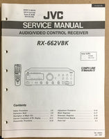 JVC RX-662 VBK Receiver  Service Manual *Original*