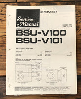 Pioneer BSU-V100 BSU-V101 Vibration Unit  Service Manual *Original*