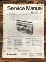 Panasonic RX-5010 Radio / Boombox  Service Manual *Original*