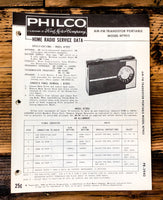 Philco Ford NT-903 NT903 Radio Service Manual *Original*