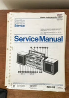 Philips D8267 RADIO BOOMBOX  Service Manual *Original*