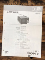 Sony TV-415 TV  Service Manual *Original*