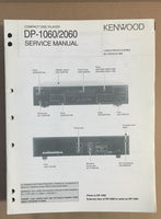Kenwood DP-1060 DP-2060 CD Player  Service Manual *Original*