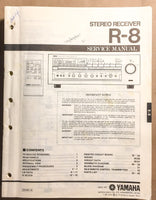 Yamaha R-8 Receiver  Service Manual *Original*