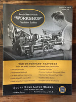 South Bend Lathes Cat. No 46-B 1939 31 pg.  Dealer Catalogue *Original*