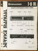 Kenwood T-9 9L Tuner  Service Manual *Original*